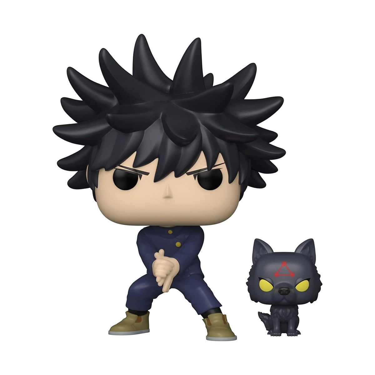 Игровая фигурка FUNKO POP! МЕГУМІ С СОБАКОЙ (Megumi Fushiguro with Dog) Jujutsu Kaisen: #1112, бренду Funko - KUBIX