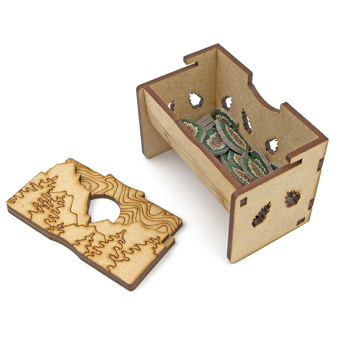 Органайзер для настольной игры Cascadia (Cascadia organizer), бренду Tower Rex - 11 - KUBIX 