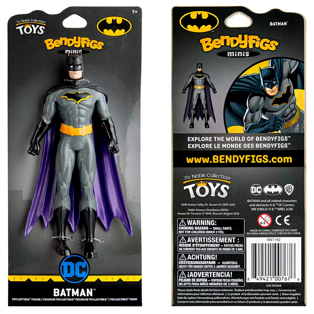 Фигурка Бэтмен (DC COMICS Batman Mini Bendyfig) - 2 - KUBIX 