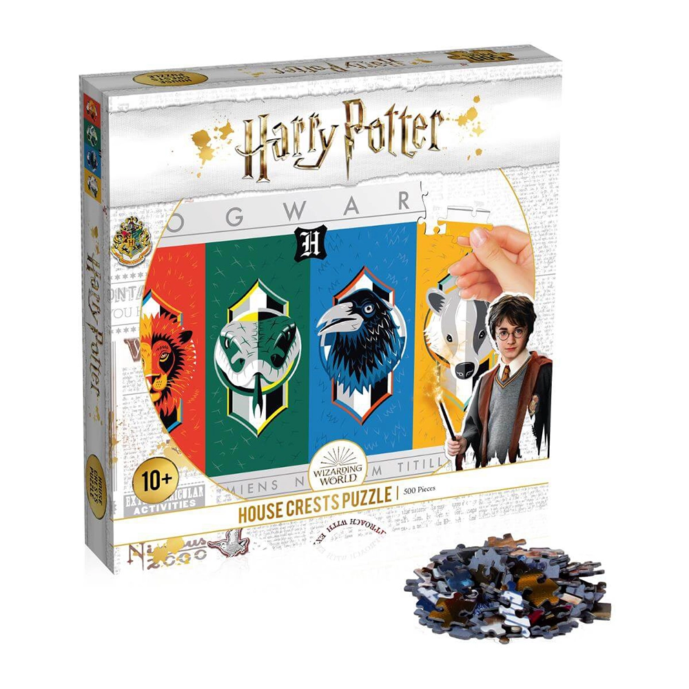 Пазл HARRY POTTER House Crests (Гарри Поттер) (500 шт.) - 2 - KUBIX 