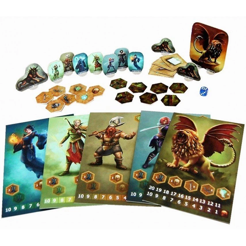 Настольная игра Лес: легенда о Мантинкоре (Forest: The Legend of Manticore), бренду Bombat Game, для 1-4 гравців, час гри < 30мин. - 4 - KUBIX 