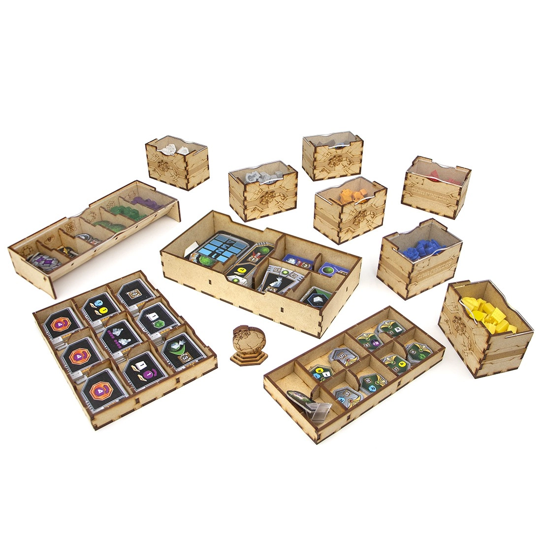 Органайзер для настільної гри Проект Гайя (Organizer for boardgame Gaia Project), бренду Tower Rex - 4 - KUBIX 