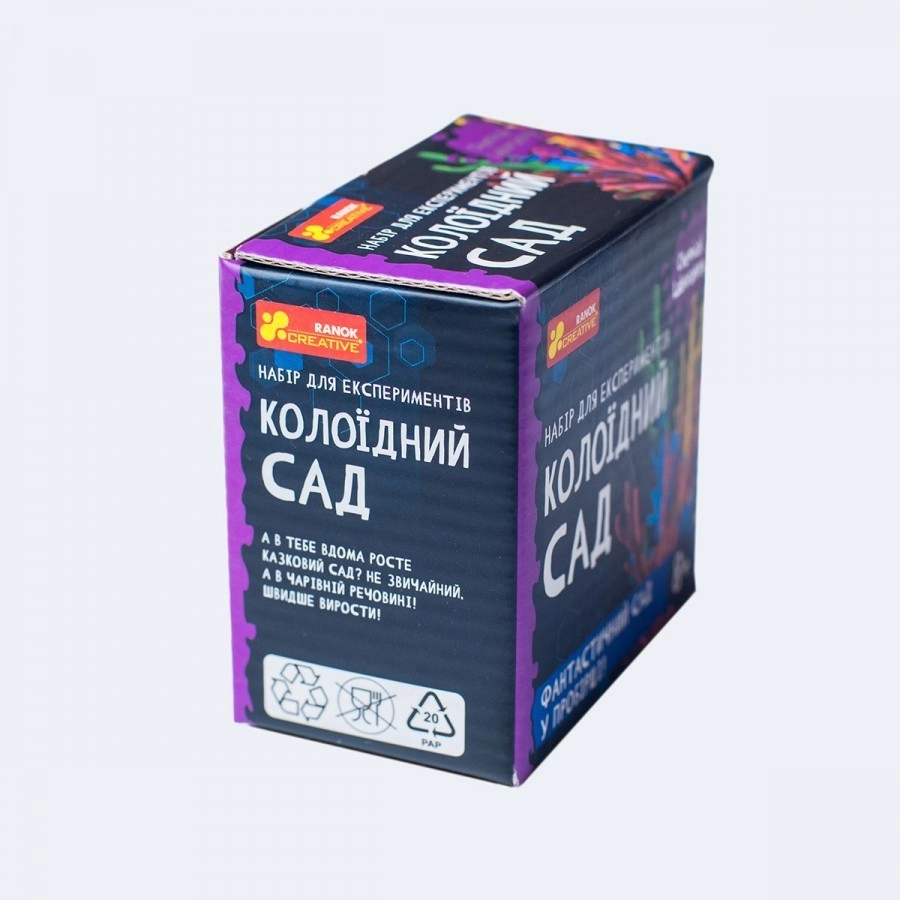 Набор для опытов Коллоидный сад, бренду Ранок, для 1-2 гравців - 2 - KUBIX 