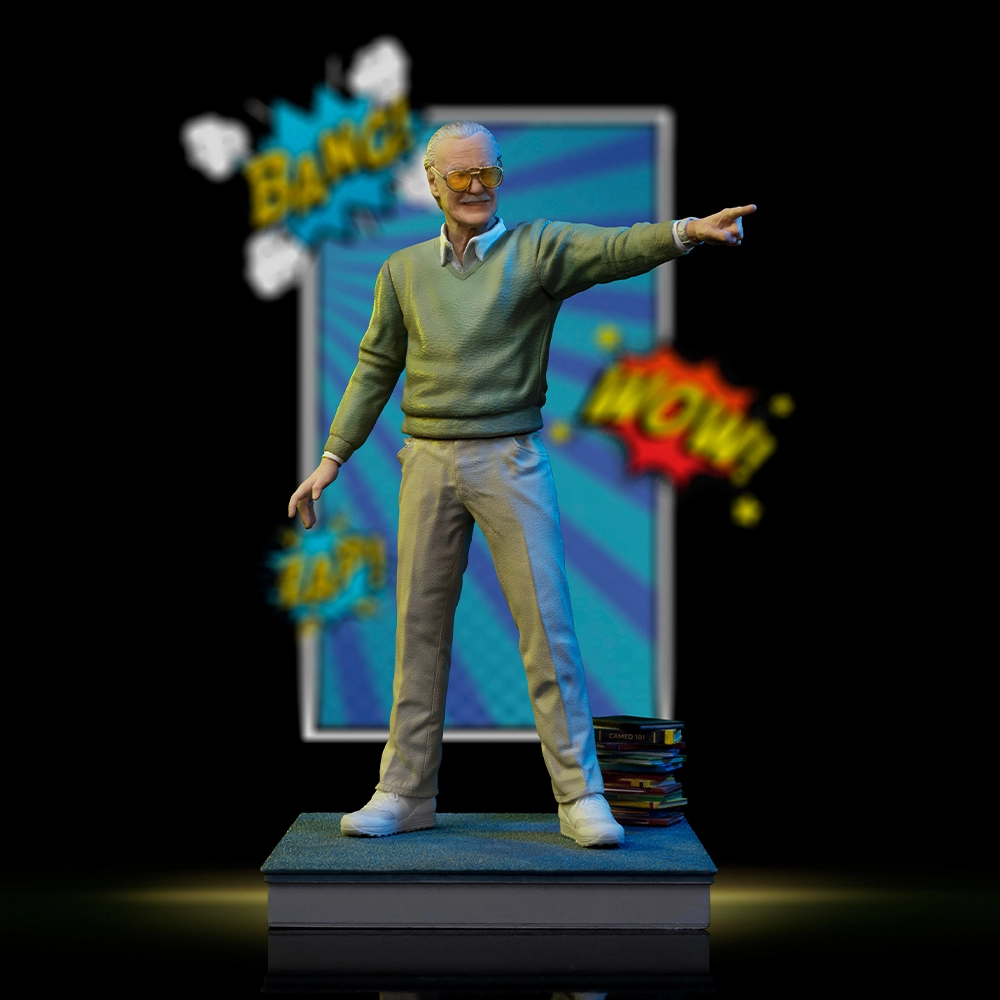 Статуетка Стен Лі (MARVEL Stan Lee Legendary Years 1/10) - 3 - KUBIX 