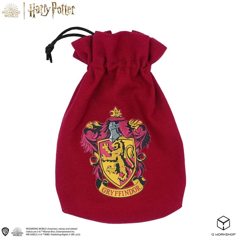 Набір кубиків з мішечком Harry Potter. Gryffindor Dice & Pouch - 2 - KUBIX 