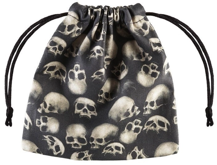 Мішечок Skull Fullprint Dice Bag, бренду Q-Workshop - KUBIX