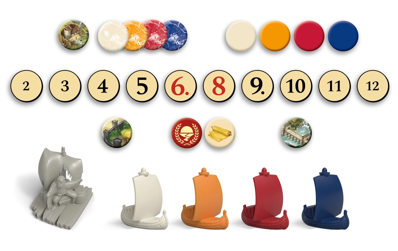 Настільна гра CATAN. Мореплавці (Seafarers), бренду Rozum, для 3-4 гравців, час гри > 60хв. - 6 - KUBIX 
