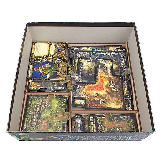  Органайзер для настільної гри Descent: Мандрівки в Пітьмі (Organizer for boardgame Descent: Journeys in the Dark), бренду Tower Rex - 3 - KUBIX 