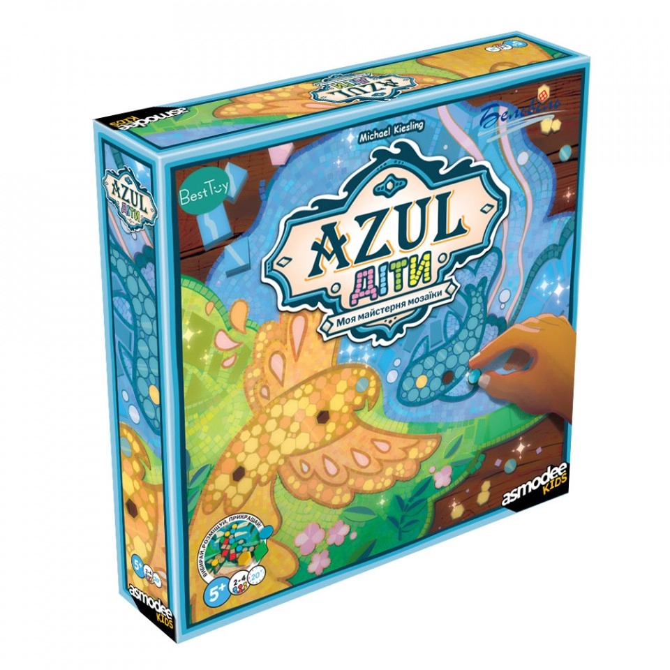 Купити Настольная игра Azul. Дети (Азул. Дети), бренду Бельвиль - KUBIX Настольная игра Azul. Дети (Азул. Дети), бренду Бельвиль, для 2-4 гравців, час гри < 30мин. - KUBIX
