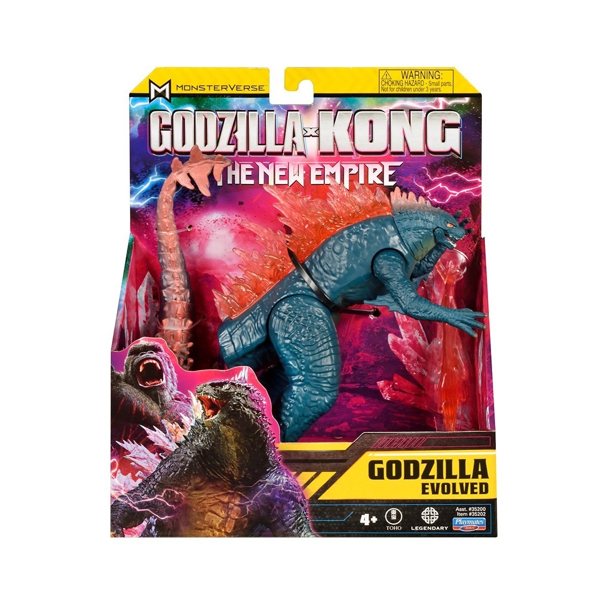 Фигурка GODZILLA X KONG – ГОДЗИЛЛА (15 см), бренду MonsterVerse - 3 - KUBIX 