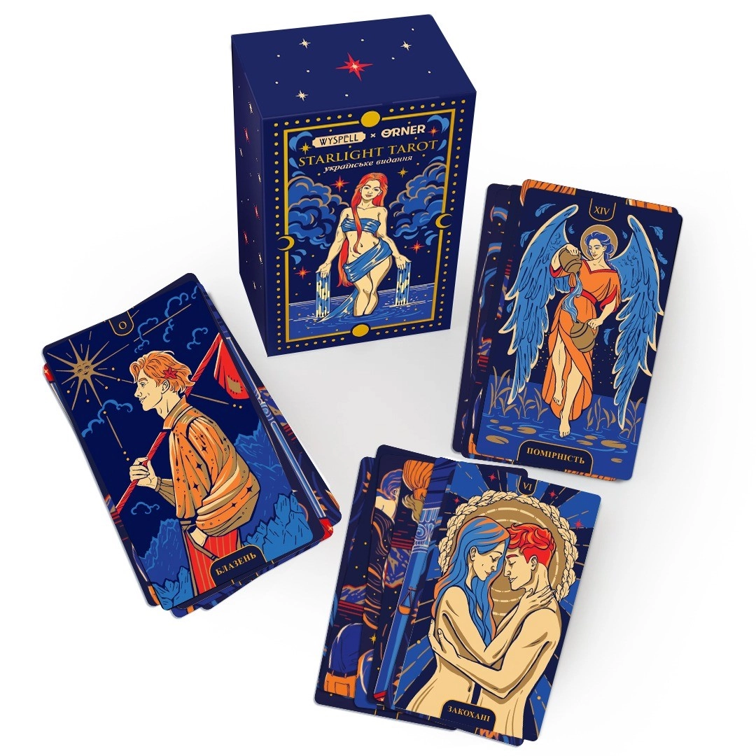 Карты Таро "Starlight Tarot", бренду ORNER - 4 - KUBIX 