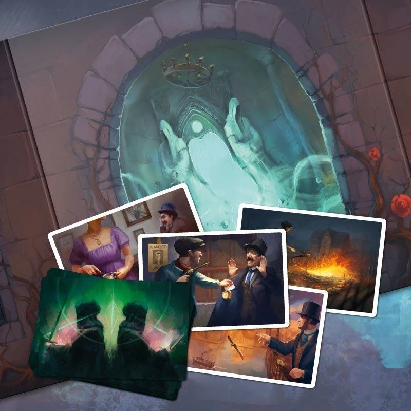 Настільна гра Містеріум. Прихований мотив (Mysterium: Secrets & Lies), бренду IGAMES, для 2-7 гравців, час гри < 60хв. - 2 - KUBIX 