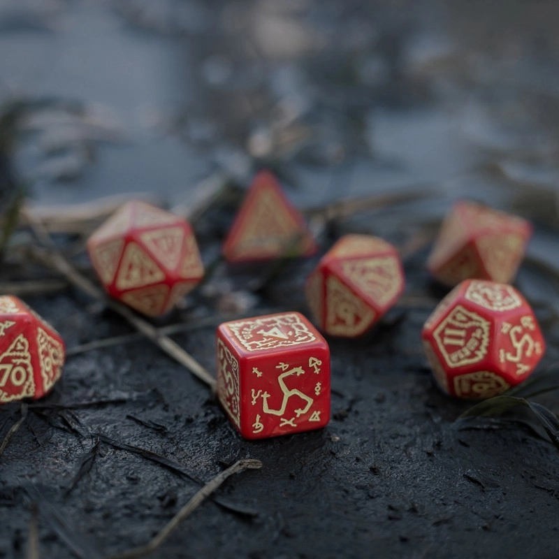 Набор кубиков The Witcher Dice Set. Crones - Brewess - 5 - KUBIX 