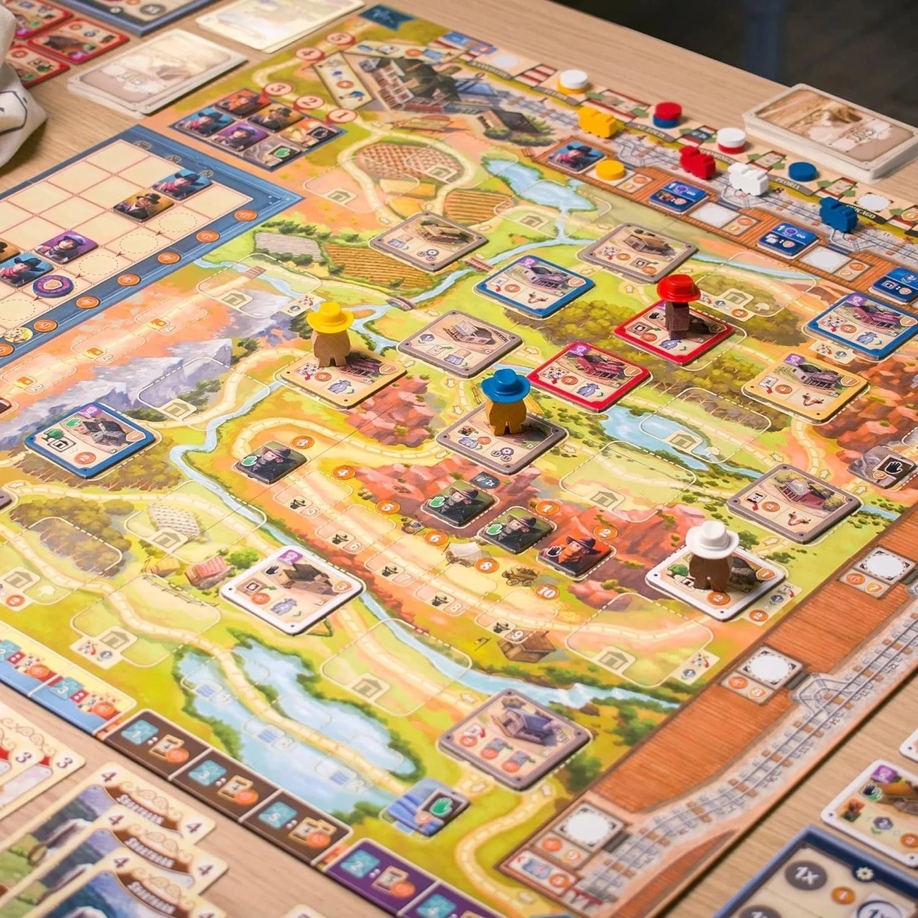 Настільна гра Великий Західний шлях 2.0 (Great Western Trail 2.0), бренду Eggertspiele, для 1-4 гравців, час гри > 60хв. - 3 - KUBIX 