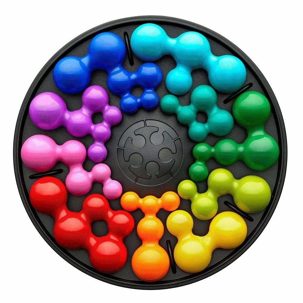 Настільна гра IQ Делюкс. Коло (IQ Circle), бренду Smart Games, для 1-1 гравців, час гри < 30хв. - 2 - KUBIX 