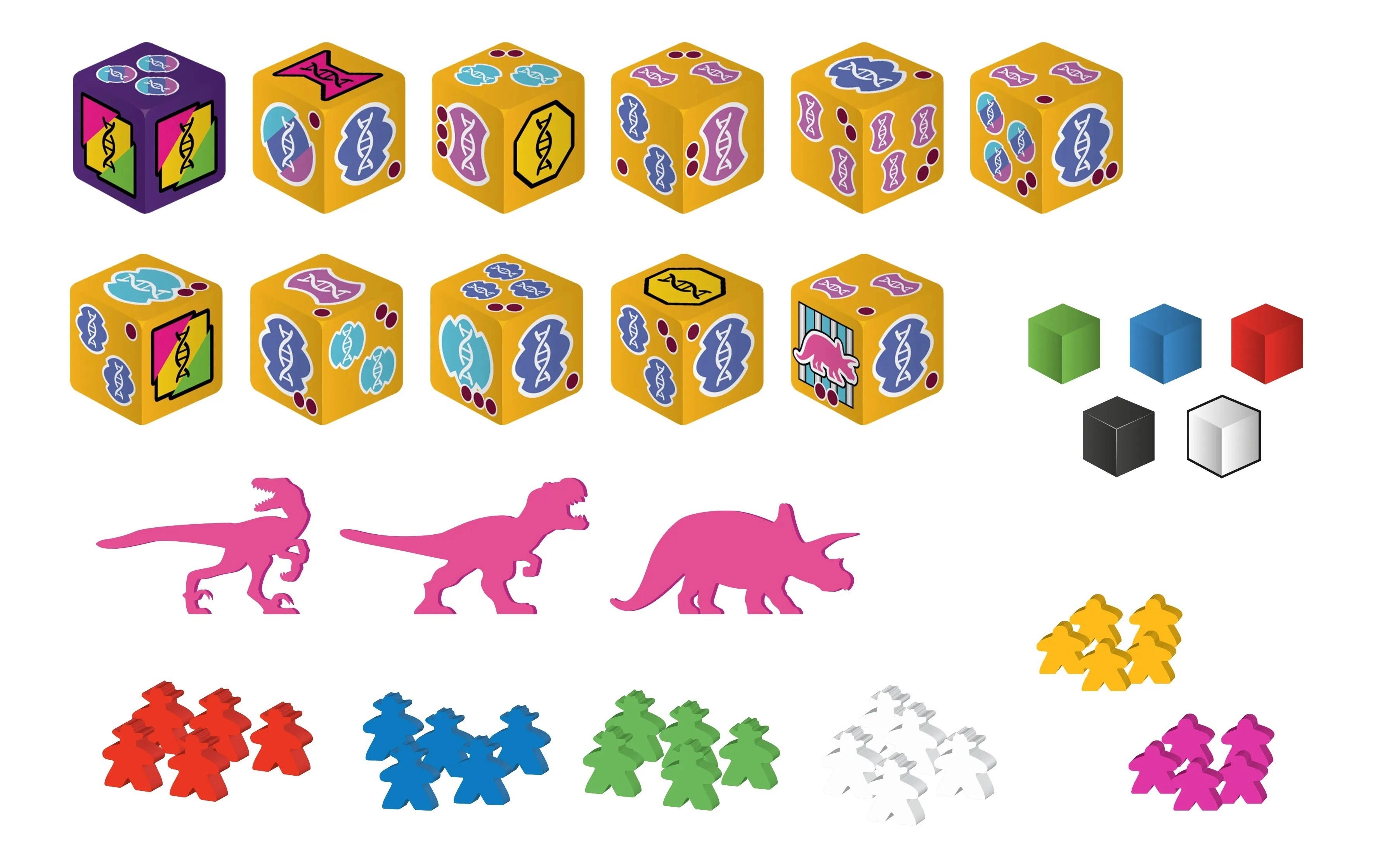 Настольная игра Остров Динозавров (Dinosaur Island), бренду Rozum, для 1-4 гравців, час гри > 60мин. - 4 - KUBIX 