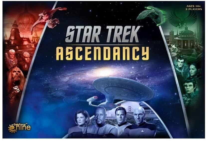 Настольной игры Star Trek: Ascendancy (Звёздный путь: Власть) (EN), для 3-3 гравців, час гри > 60мин. - KUBIX