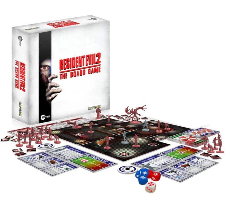 Настільна гра Оселя Зла 2 (Resident Evil 2: The Board Game) (EN), бренду Steamforged Games Ltd., для 1-4 гравців, час гри > 60хв. - 2 - KUBIX 