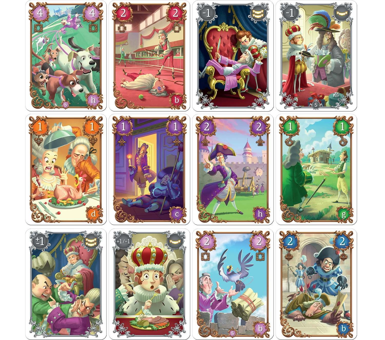 Настільна гра За короля (і за мене) (For the King (and Me)), бренду Games 7Days, для 2-5 гравців, час гри < 30хв. - 4 - KUBIX 