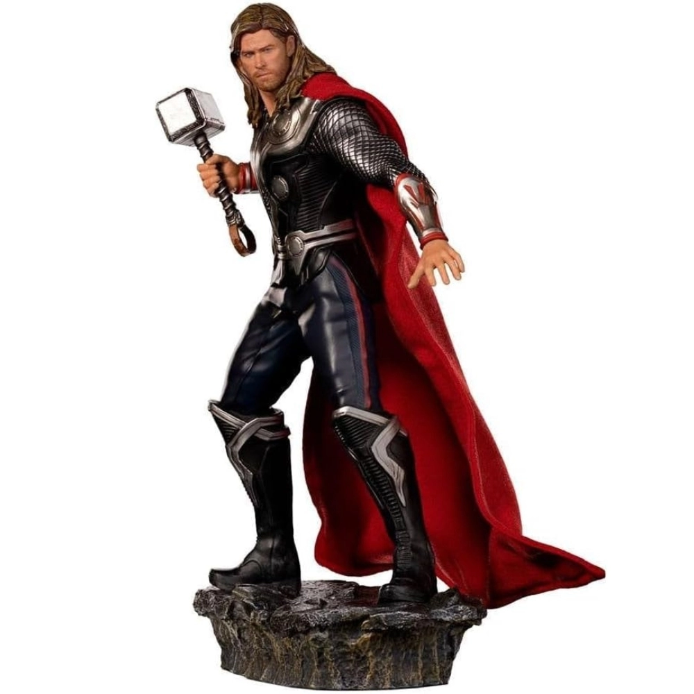 Статуэтка Тор. Битва за Нью-Йорк из фильма "Мстители" (MARVEL Thor. Battle of New York. Scale 1/10) - KUBIX