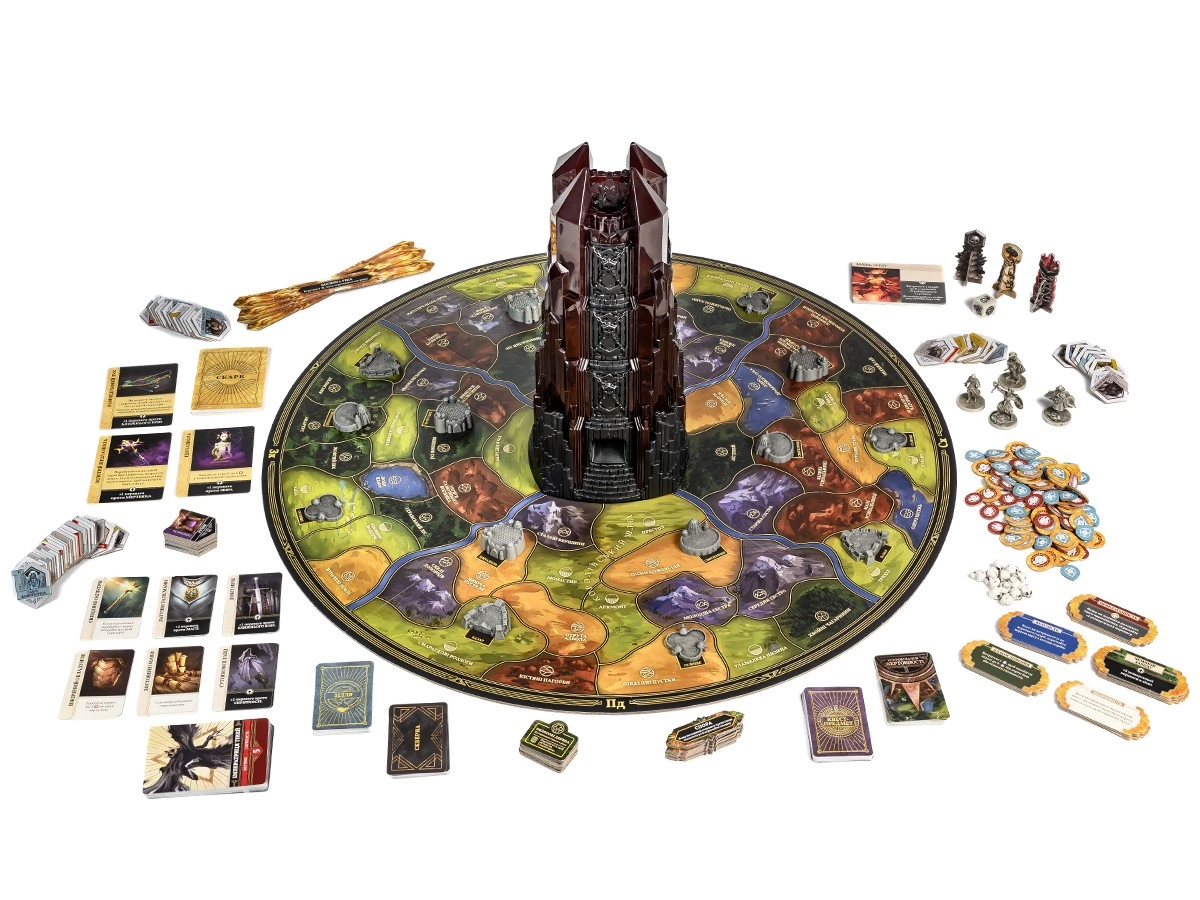 Настольная игра «Возвращение в Темную Башню» (Return to Dark Tower), бренду Игромаг, для 1-4 гравців, час гри > 60мин. - 10 - KUBIX 