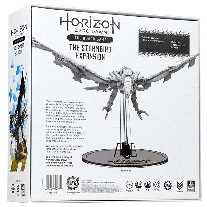Horizon Zero Dawn: The Board Game. Stormbird Expansion (EN), бренду Steamforged Games Ltd., для 1-4 гравців, час гри < 60хв. - 2 - KUBIX 