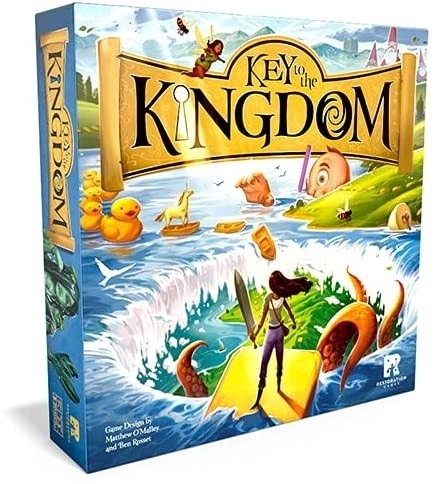 Настольная игра Key to the Kingdom (Ключ к Королевству) (EN), бренду Restoration Games, для 2-5 гравців, час гри < 30мин. - KUBIX