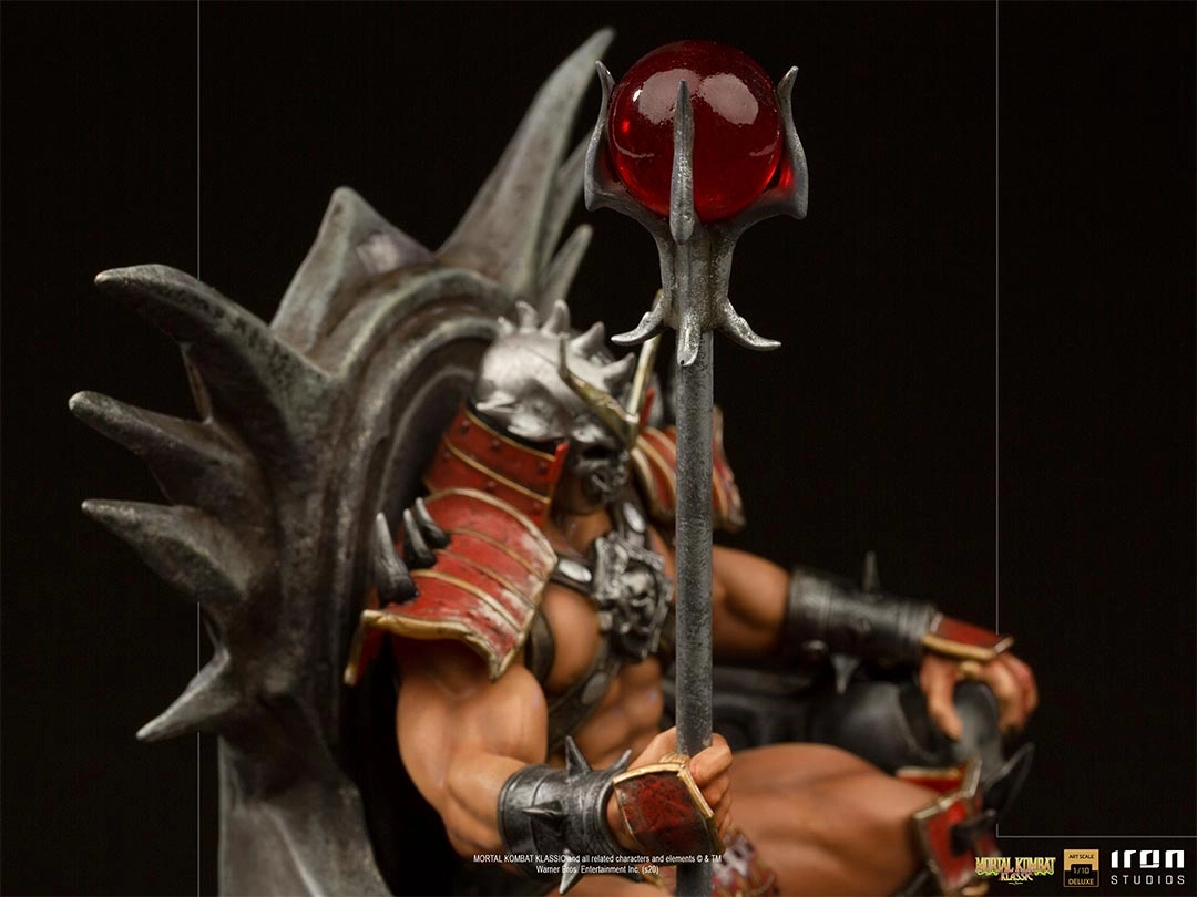Статуетка Шао Кан (MORTAL KOMBAT 11 Shao Kahn art scale 1/10) - 7 - KUBIX 