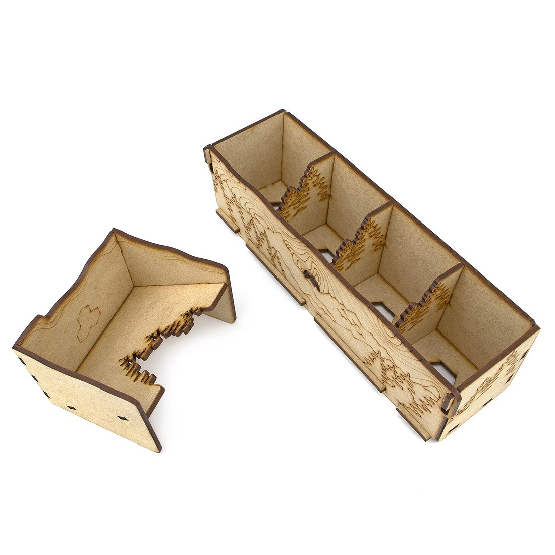 Органайзер для настольной игры Cascadia (Cascadia organizer), бренду Tower Rex - 5 - KUBIX 