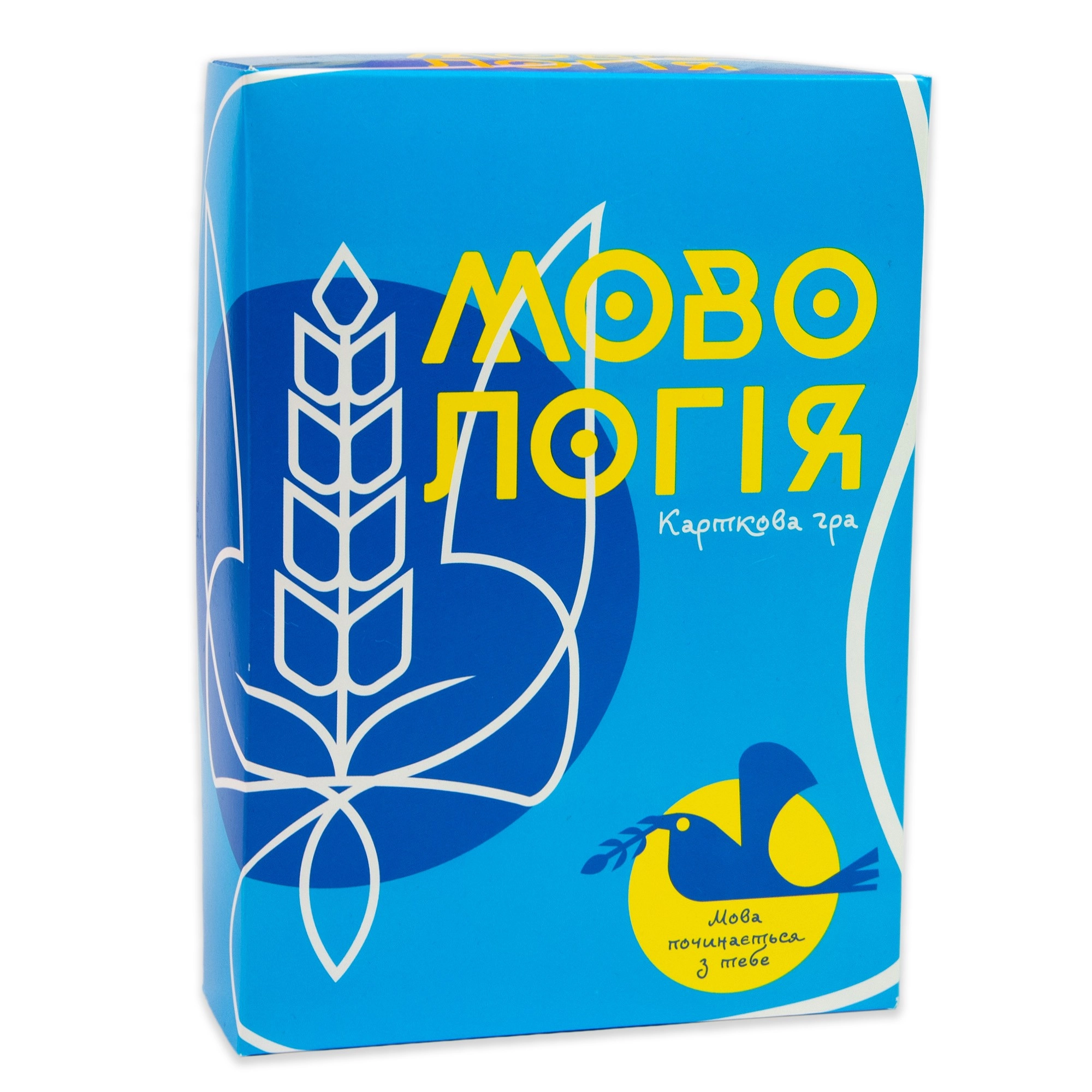 Карткова гра Мовологія, бренду Strateg, для 1-4 гравців - KUBIX