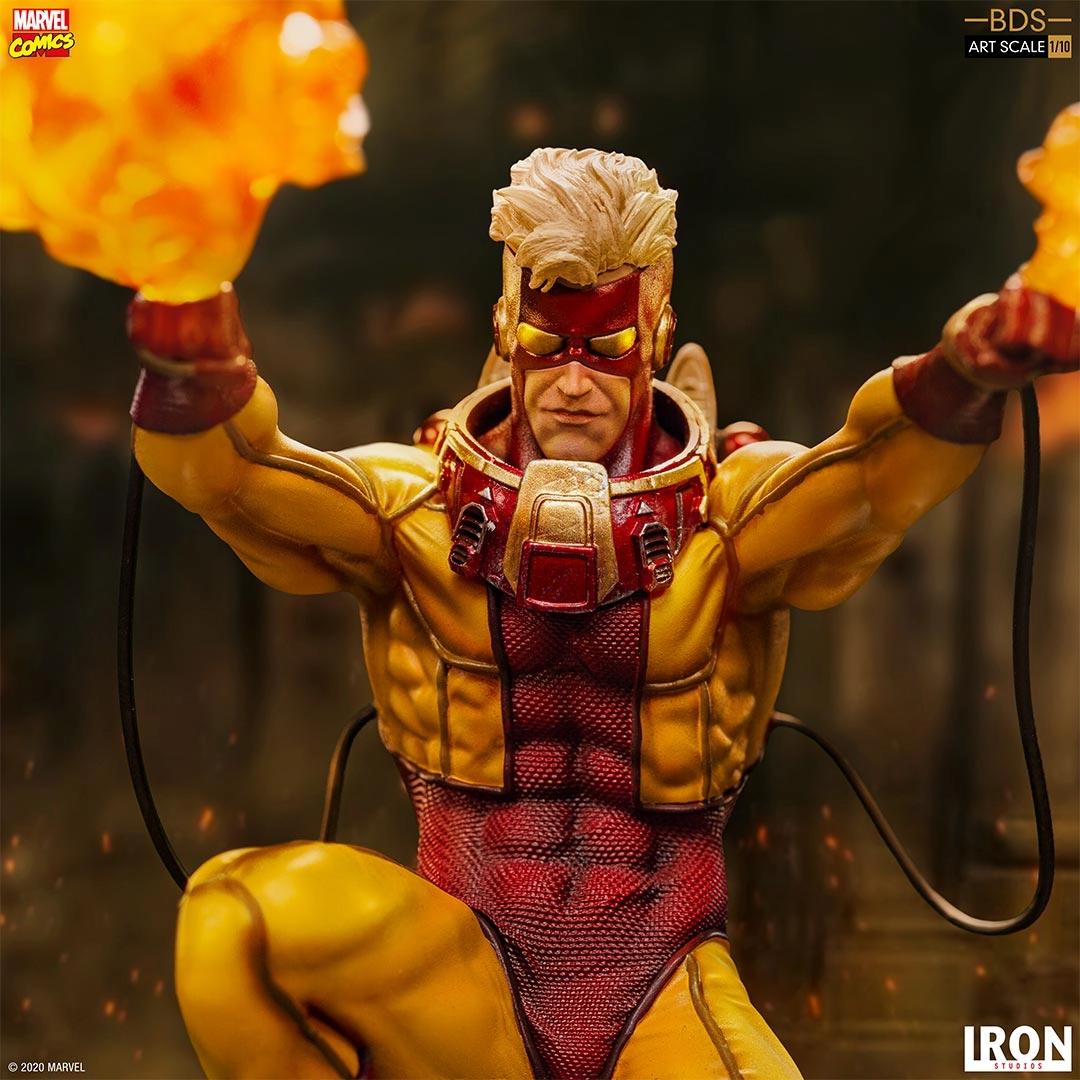 Статуэтка Пиро. Люди Икс (MARVEL X-Men Pyro) - 8 - KUBIX 