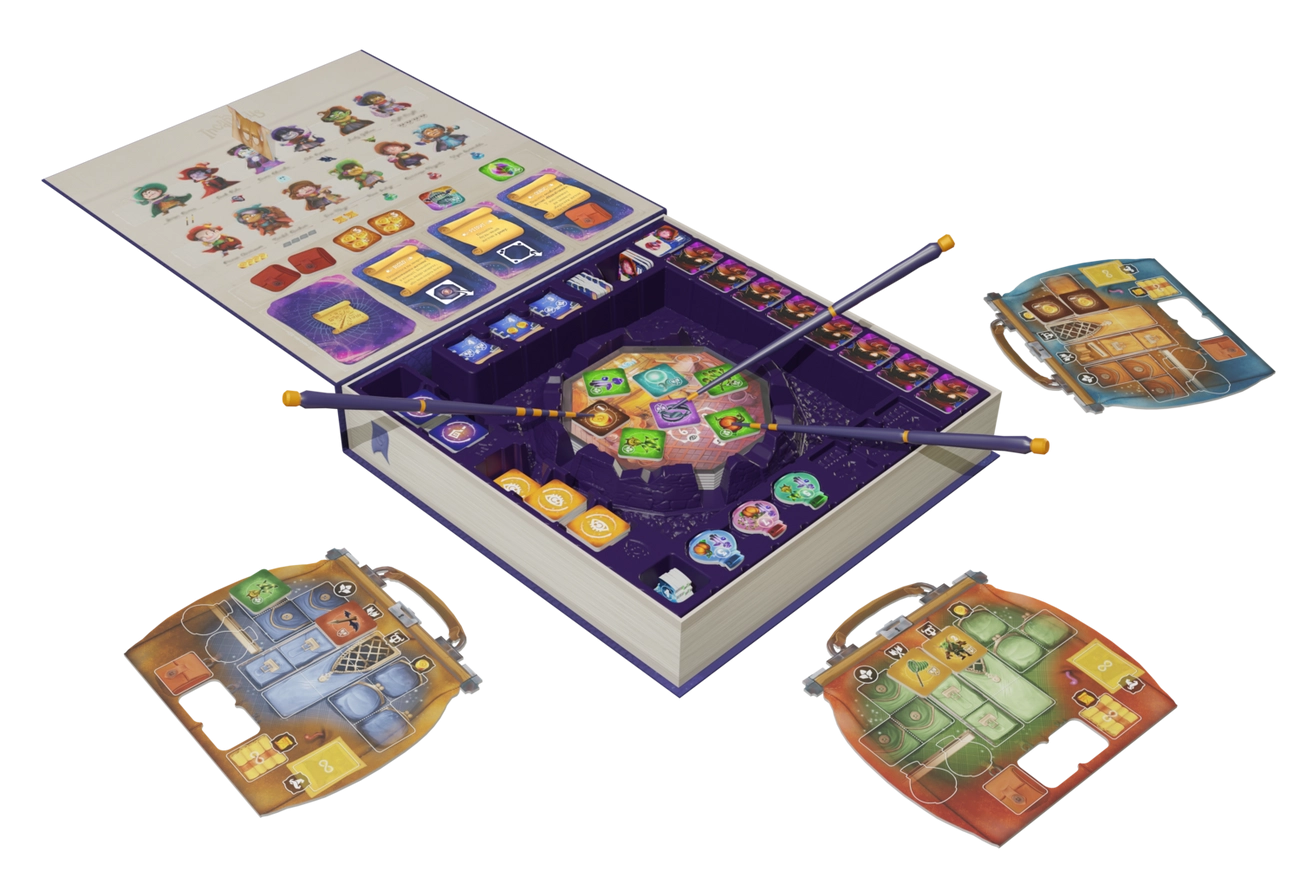 Настільна гра Інкантібус (Incantibus), бренду Geekach Games, для 2-4 гравців, час гри < 30хв. - 4 - KUBIX 