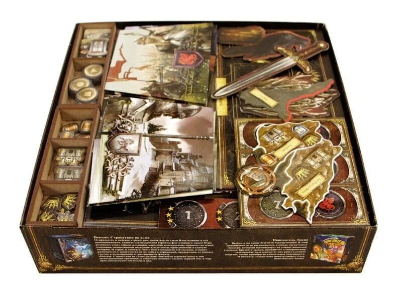  Органайзер для настільної гри Гра Престолів + Мати драконів (Organizer for boardgame A Game of Thrones + Mother of Dragons), бренду Tower Rex - 6 - KUBIX 
