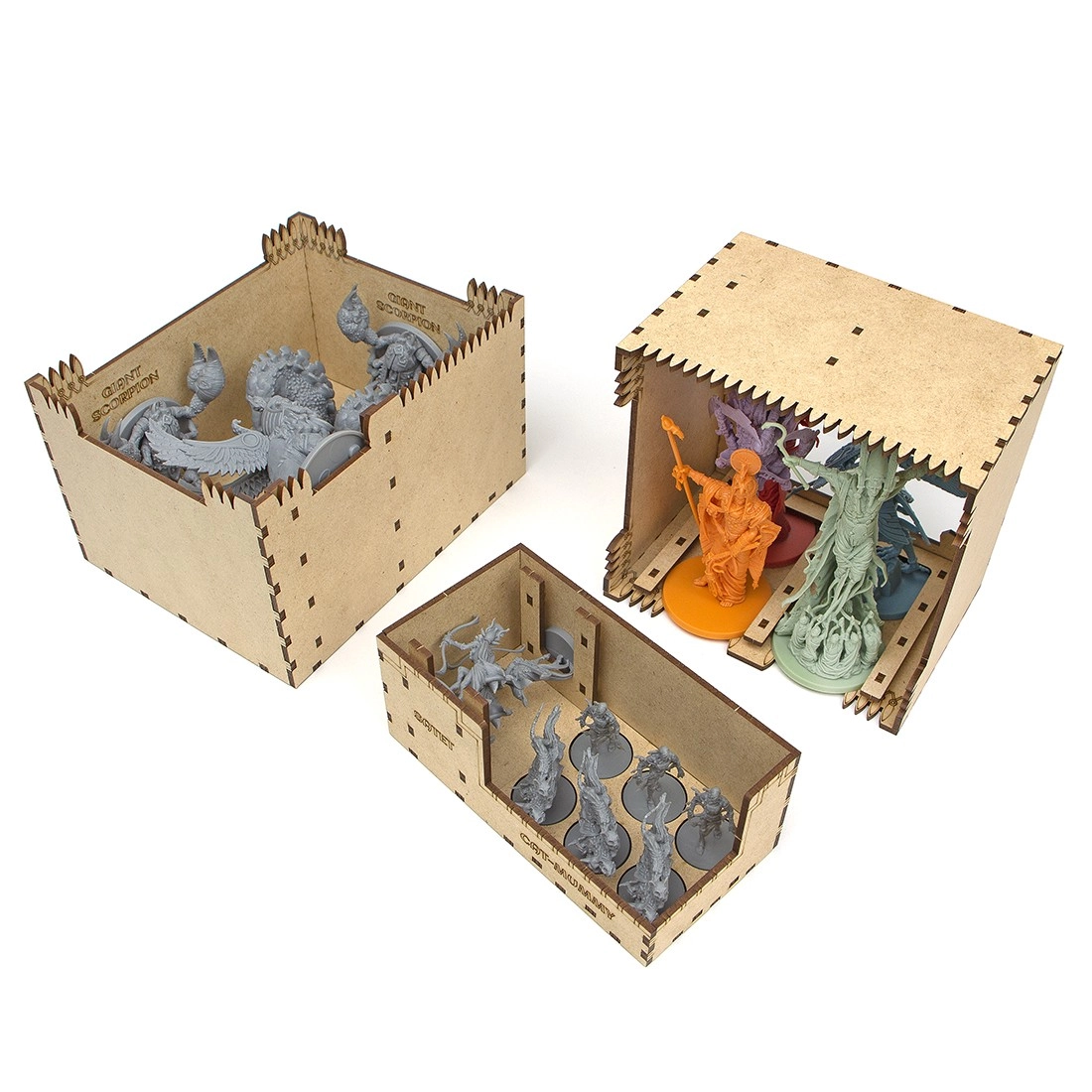 Органайзер для настільної гри Анкх: Боги Єгипту База (Organizer for boardgame Ankh: Gods of Egypt Basic), бренду Tower Rex - 7 - KUBIX 