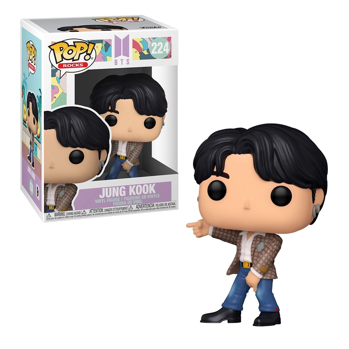 Игровая фигурка FUNKO POP! Jung Kook. BTS #224, бренду Funko - 2 - KUBIX 