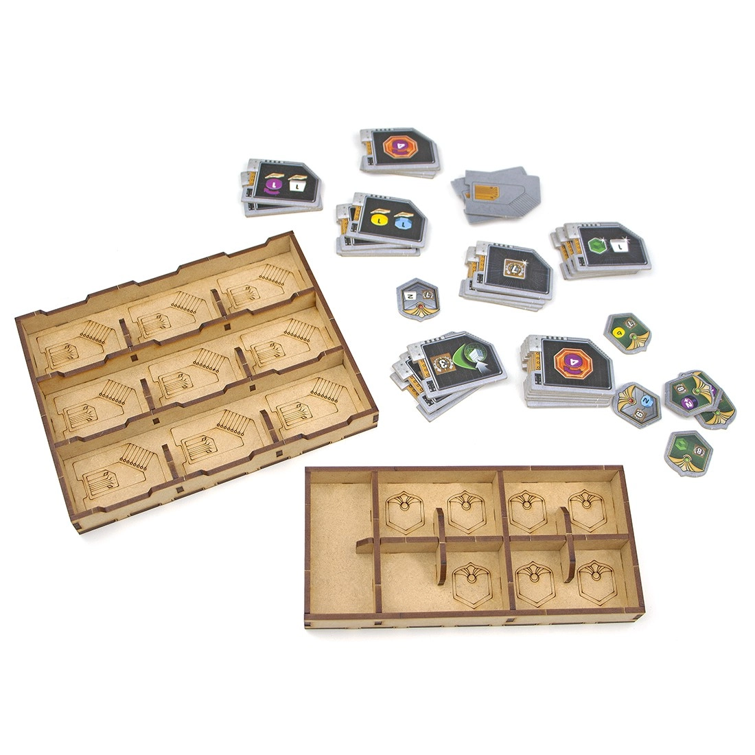 Органайзер для настільної гри Проект Гайя (Organizer for boardgame Gaia Project), бренду Tower Rex - 10 - KUBIX 