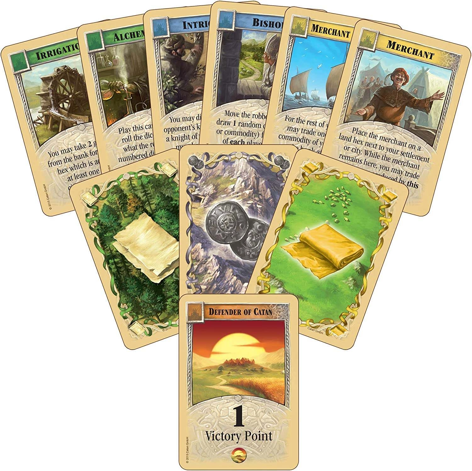 Настольная игра Catan: Cities & Knights Game Expansion (2015 Refresh) (Колонизаторы. Города и Рыцари) (EN), для 3-4 гравців, час гри > 60мин. - 4 - KUBIX 