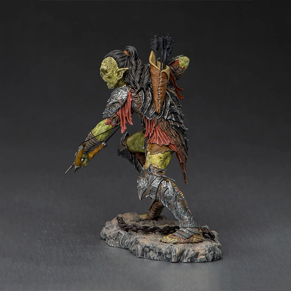 Статуетка Орк-лучник. Володар перснів (LORD OF THE RINGS Archer Orc Art Scale 1/10) - 4 - KUBIX 