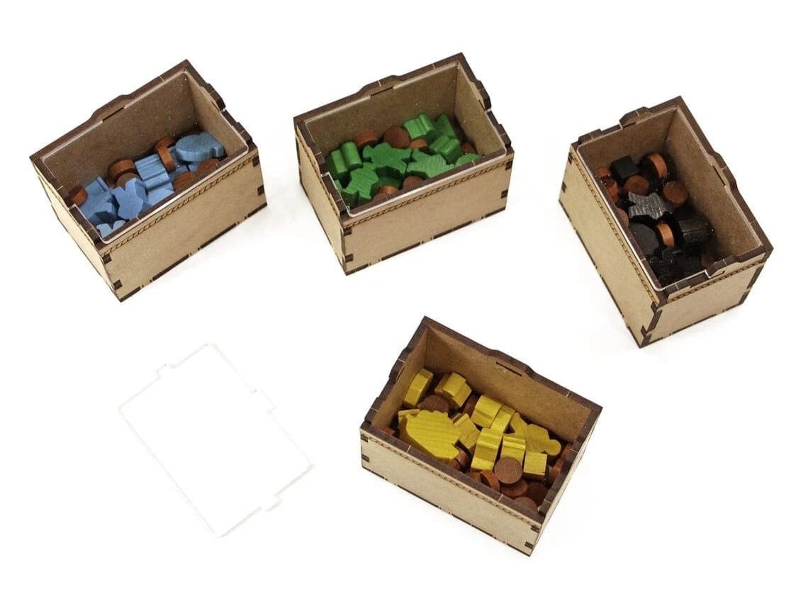 Органайзер для настольной игры Маракайбо (Organizer for boardgame Maracaibo), бренду Tower Rex - 8 - KUBIX 