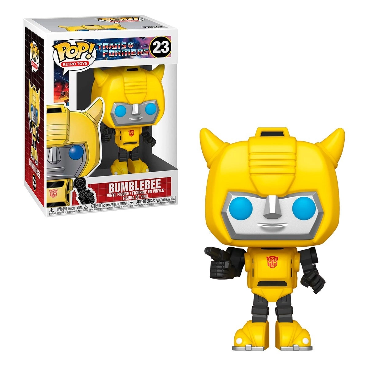 Игровая фигурка FUNKO POP! БАМБЛБИ (Bumblebee) Transformers #23, бренду Funko - 2 - KUBIX 