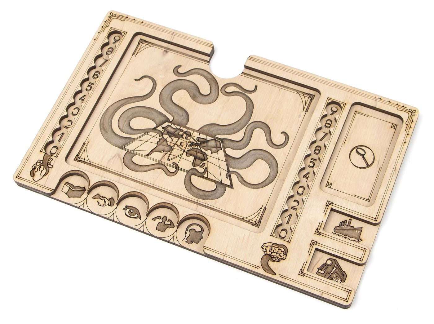 Ігронайзер Планшети гравців для гри Eldritch Horror (Eldritch Horror Playerboards igronizer), бренду Tower Rex - KUBIX