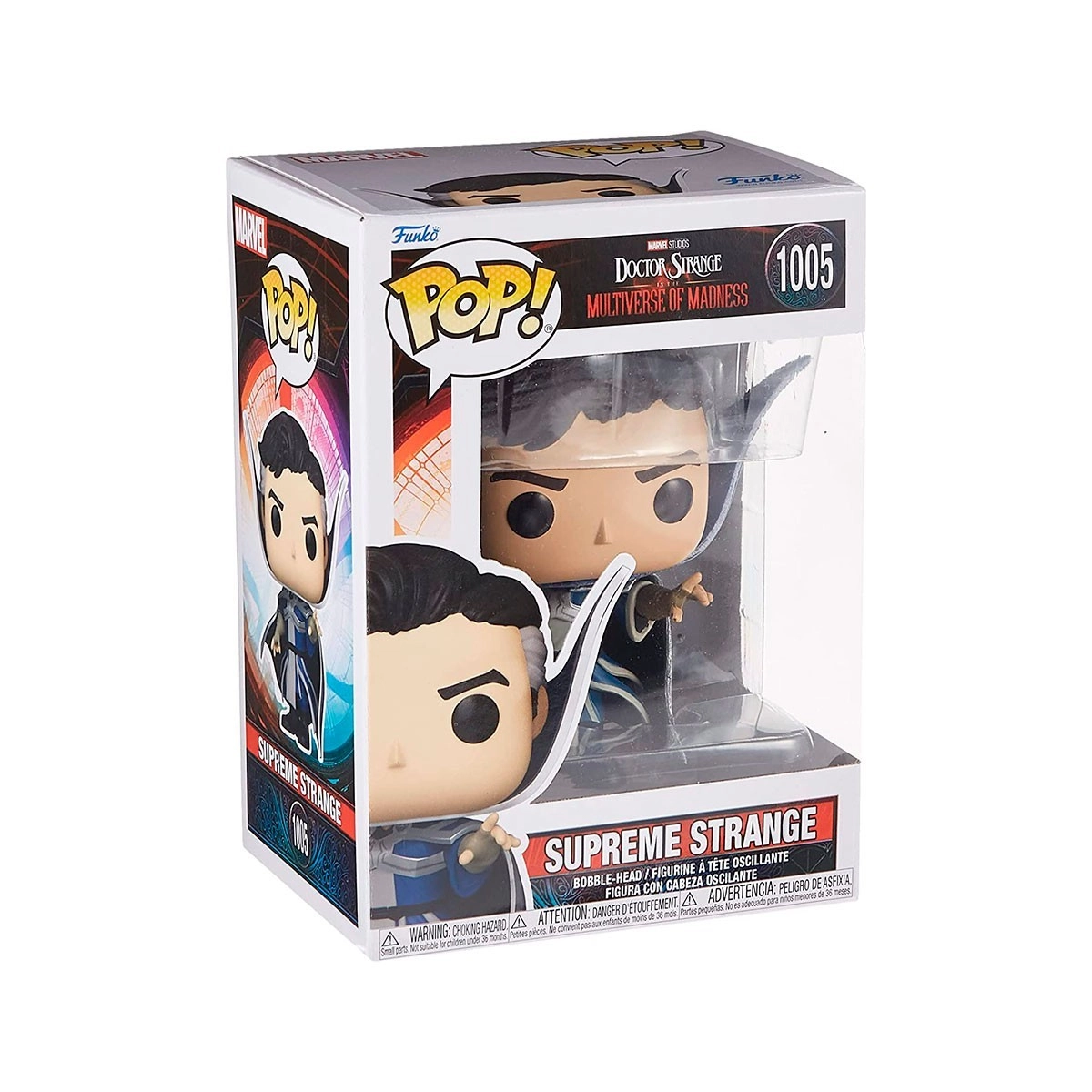 Игровая фигурка FUNKO POP! ВЕРХОВНЫЙ СТРЕНДЖ (Supreme Strange) Marvel. Doctor Strange #1005, бренду Funko - 6 - KUBIX 