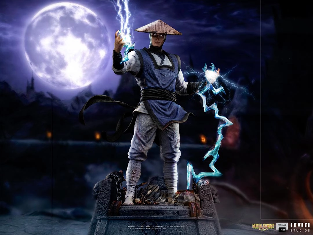 Статуетка Райден (MORTAL KOMBAT 11 Raiden Art Scale 1/10) - 2 - KUBIX 