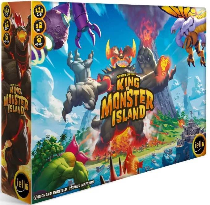 Настольная игра Повелитель Острова Монстров (King of Monster Island) (EN), бренду Iello, для 1-5 гравців, час гри < 60мин. - KUBIX