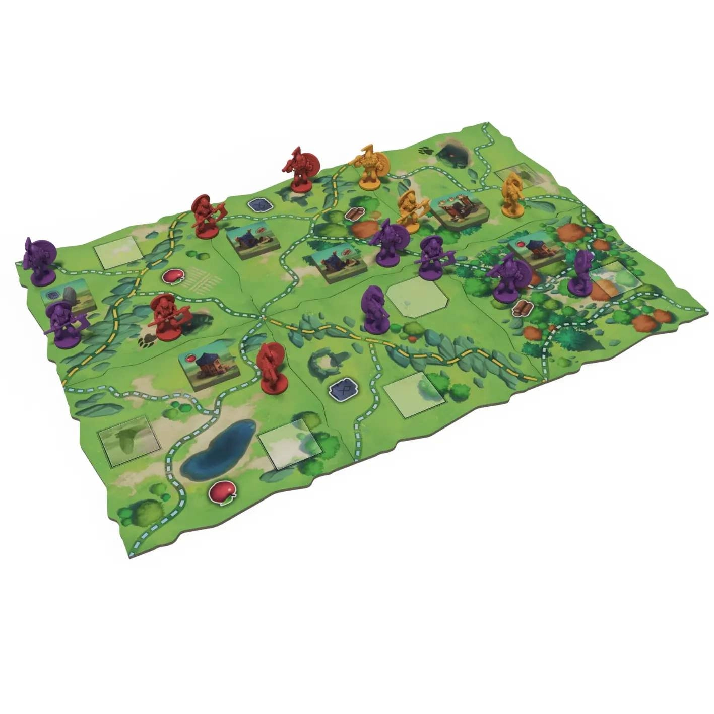 Настольная игра Нортгард. Неизведанные земли (Northgard: Uncharted Lands), бренду Geekach Games, для 2-5 гравців, час гри > 60мин. - 5 - KUBIX 