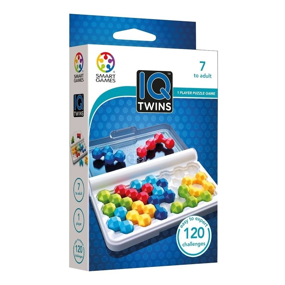 Настольная игра IQ Пары (IQ Twins), бренду Smart Games, для 1-1 гравців, час гри < 30мин. - KUBIX