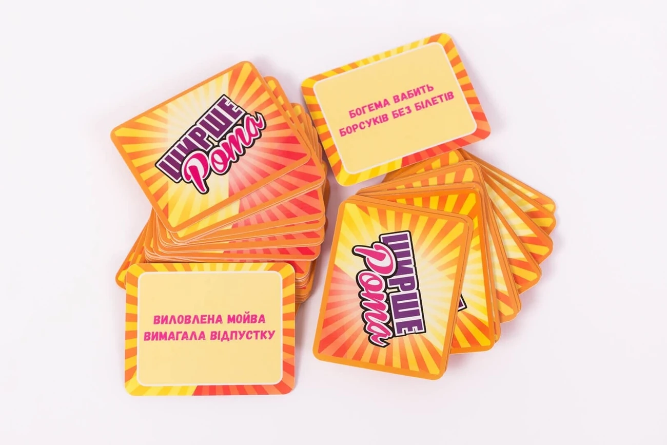 Настольная игра Шире Рот, бренду Fun Games Shop, для 4-6 гравців, час гри < 30мин. - 4 - KUBIX 