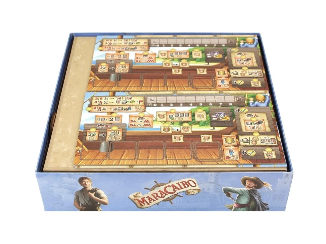 Органайзер для настольной игры Маракайбо (Organizer for boardgame Maracaibo), бренду Tower Rex - 2 - KUBIX 