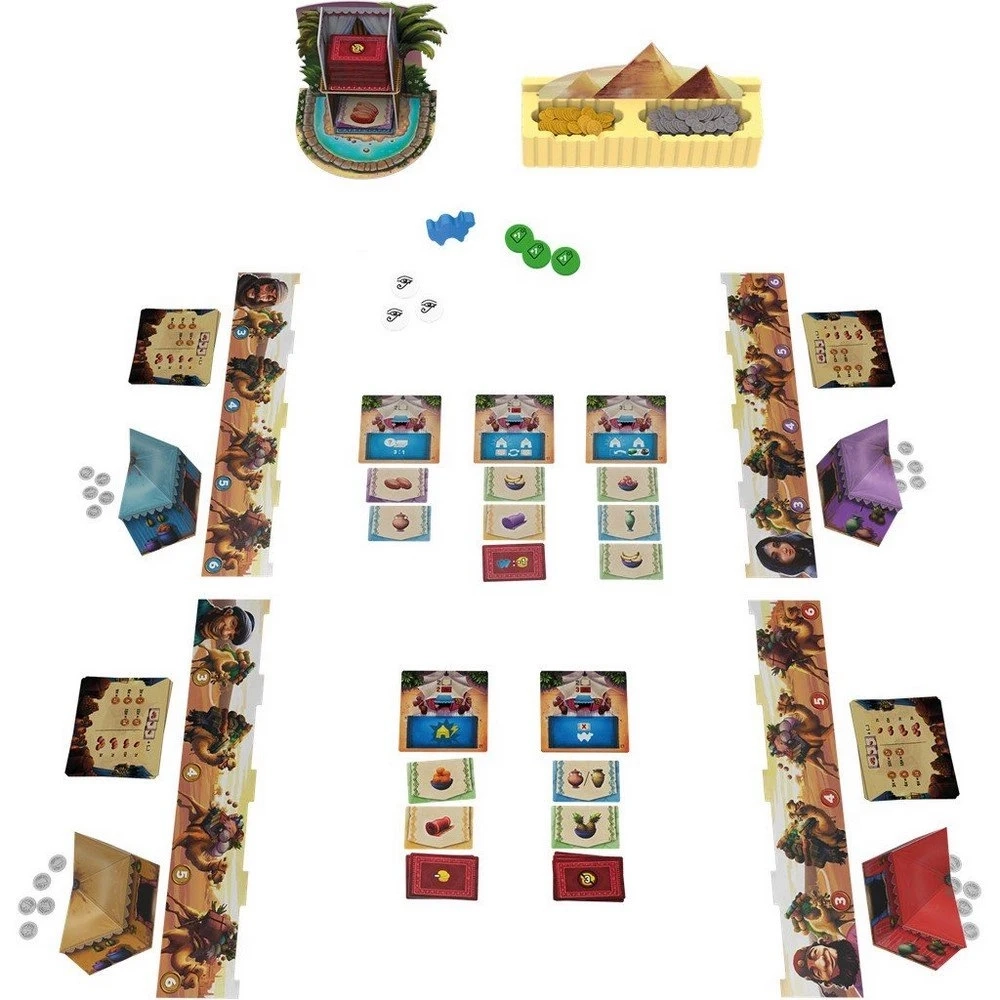Настольная игра Верблюды, вперед. В межсезонье (Camel Up Off Season) (EN), бренду Plan B Games, для 3-5 гравців, час гри < 60мин. - 2 - KUBIX 