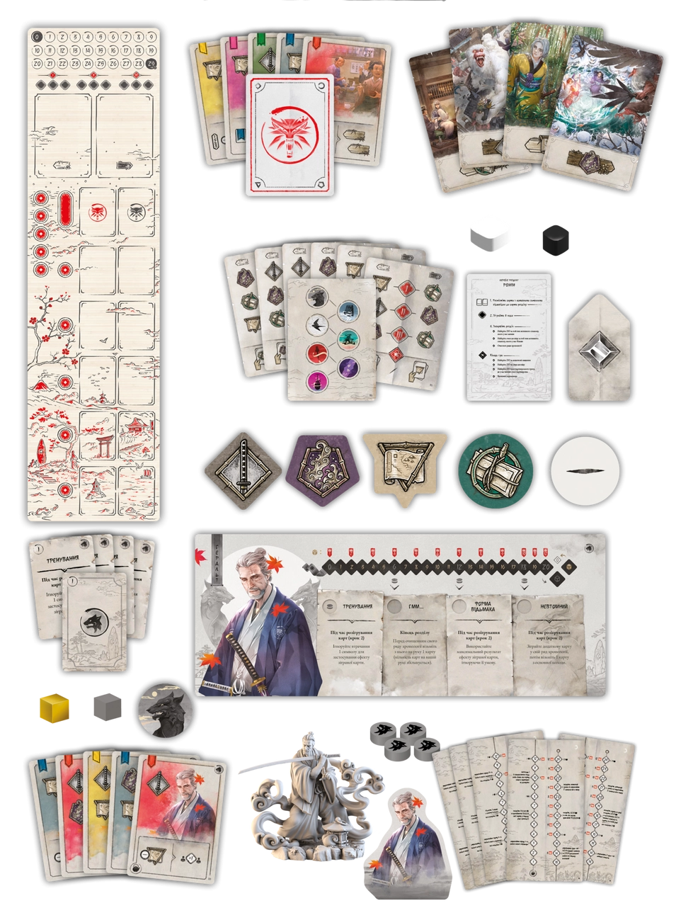 Купити Настольная игра Ведьмак. Путь назначения. Ронин (The Witcher: Path Of Destiny. Ronin), бренду Geekach Games - 5 - KUBIX Настольная игра Ведьмак. Путь назначения. Ронин (The Witcher: Path Of Destiny. Ronin), бренду Geekach Games, для 1-5 гравців, час гри > 60мин. - 5 - KUBIX